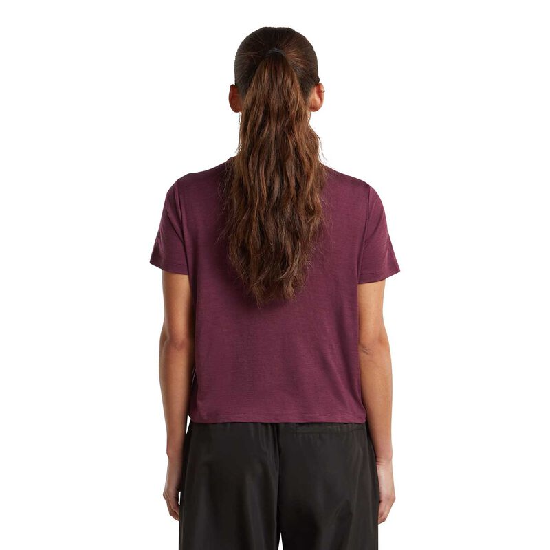 Icebreaker W Merino 150 Tech Lite SS Crop Tee Great Heights image number 5